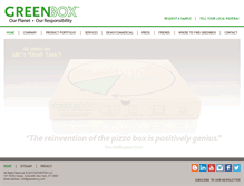Tablet Screenshot of greenboxny.com